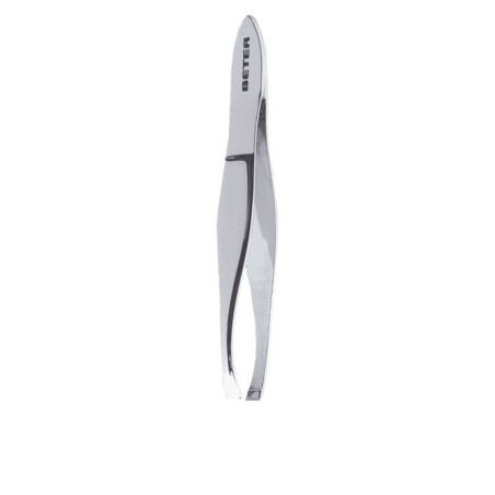 PINZA depilar punta recta cromada 1 u by BETER for Unisex