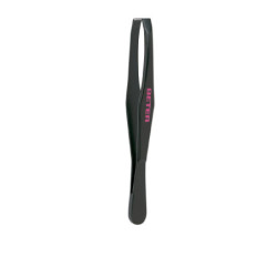 PINZA depilar punta recta acero negro 1 u by BETER for Woman