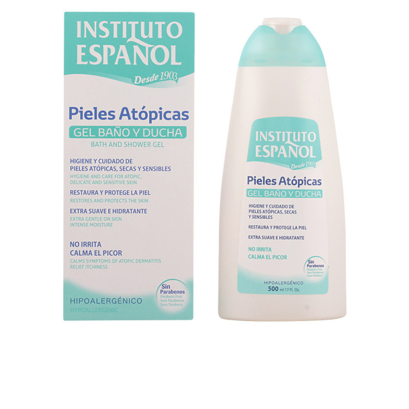 PIEL ATÓPICA gel baño y ducha 500 ml by INSTITUTO ESPAÑOL for Unisex