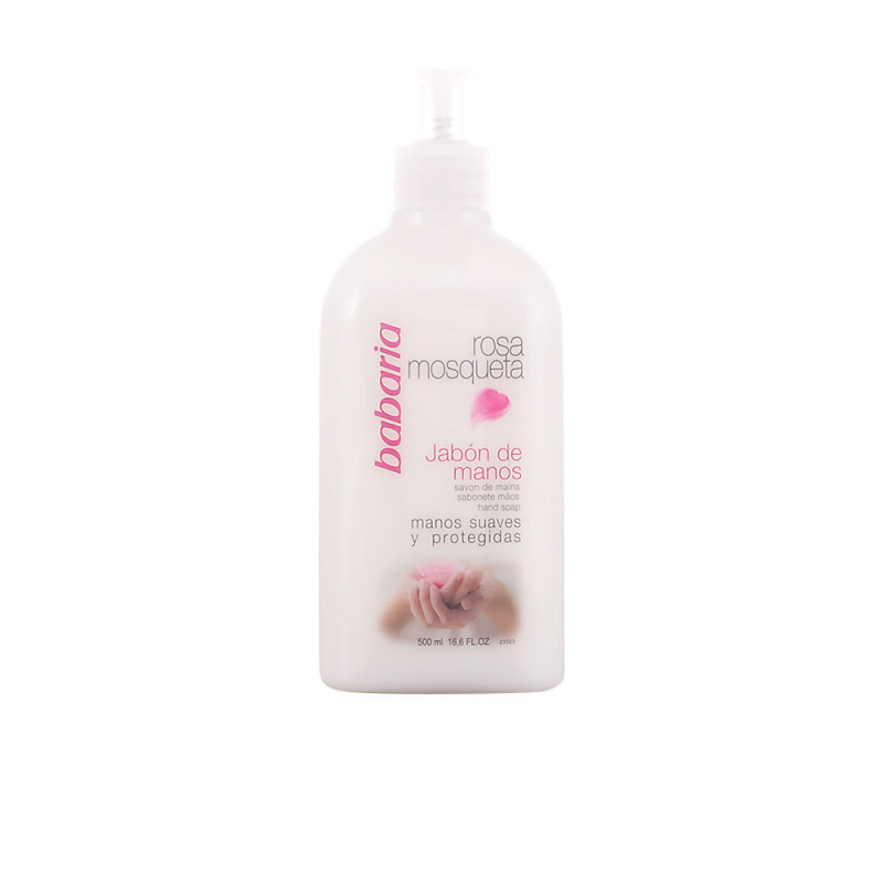 ROSA MOSQUETA jabón de manos 500 ml by BABARIA for Woman