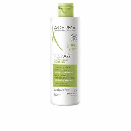 BIOLOGY leche desmaquillante dermatológica 400 ml by A-DERMA for Unisex