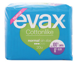 COTTONLIKE compresas normal sin alas 20 u by EVAX for Woman