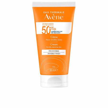 SOLAIRE HAUTE PROTECTION crema invisible SPF50+ 50 ml by AVÈNE for Unisex