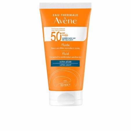 SOLAIRE HAUTE PROTECTION fluido SPF50+ 50 ml by AVÈNE for Unisex