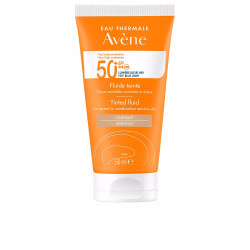 SOLAIRE HAUTE PROTECTION fluido color SPF50+ 50 ml by AVÈNE for Unisex