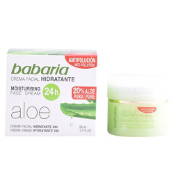 ALOE VERA crema hidratante 24 horas 50 ml by BABARIA for Woman