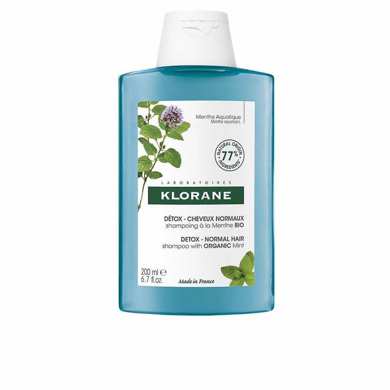 A LA MENTA BIO champú detox para cabello normal 200 ml by KLORANE for Unisex A LA MENTA BIO champú detox para cabello normal 200 ml by KLORANE for Unisex