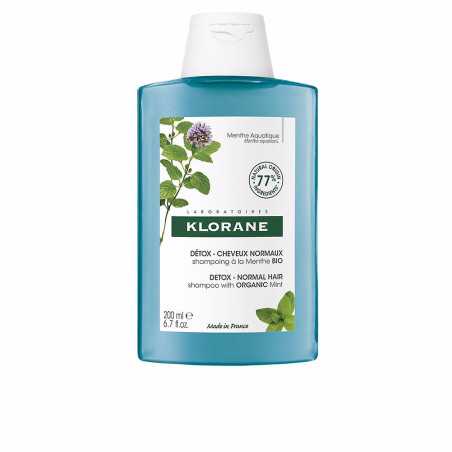 A LA MENTA BIO champú detox para cabello normal 200 ml by KLORANE for Unisex