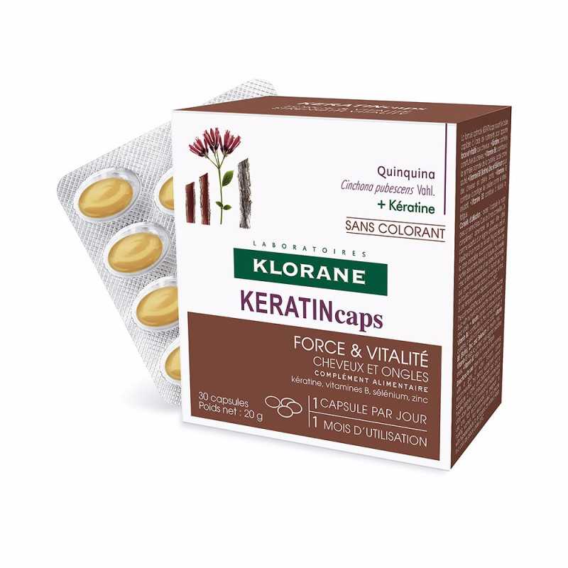 A LA QUERATINA complemento alimenticio cabello y uñas 30 u by KLORANE for Unisex A LA QUERATINA complemento alimenticio cabello y uñas 30 u by KLORANE for Unisex