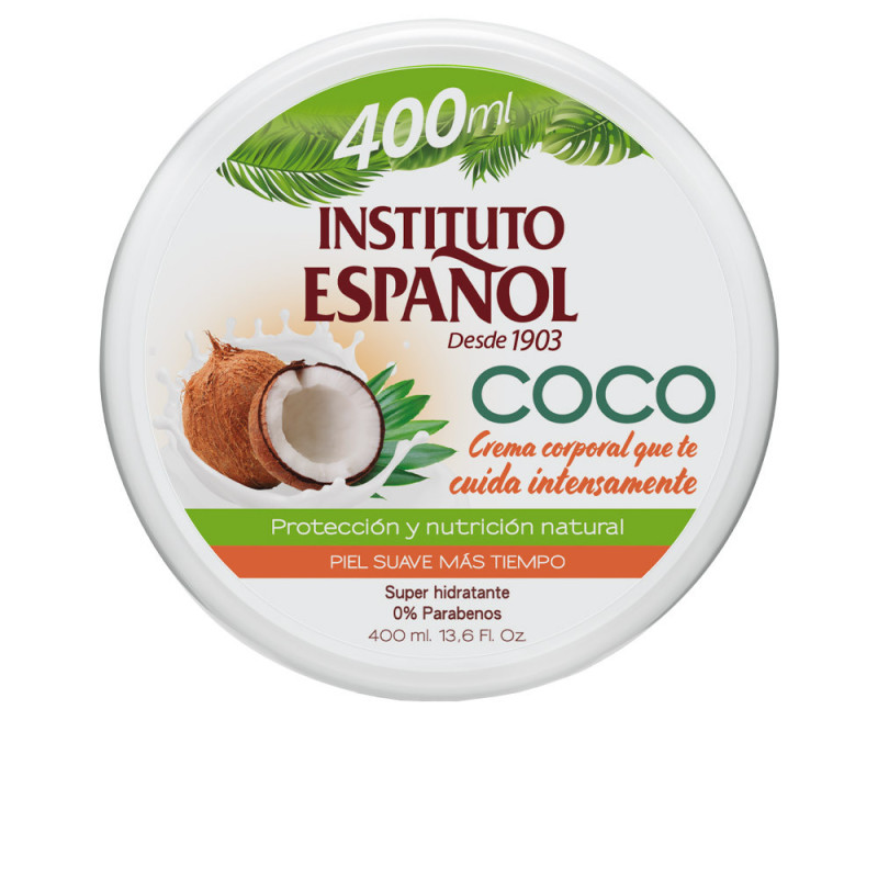 COCO crema corporal super hidratante 400 ml by INSTITUTO ESPAÑOL for Unisex