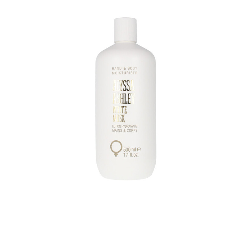WHITE MUSK hand & body lotion 500 ml by ALYSSA ASHLEY for Woman