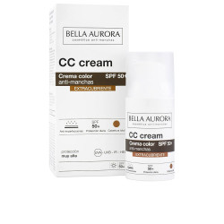 CC CREAM anti-manchas extracubriente SPF50+ 30 ml by BELLA AURORA for Woman