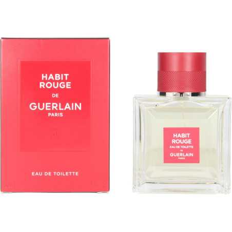 HABIT ROUGE eau de toilette vaporizador 50 ml by GUERLAIN for Man