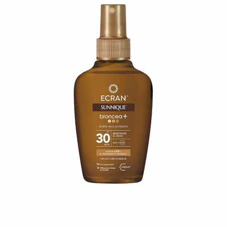 ECRAN SUNNIQUE BRONCEA+ aceite vapo SPF30 100 ml by ECRAN for Unisex