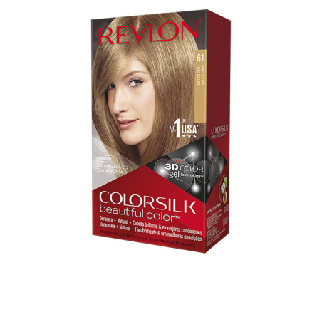 COLORSILK tinte 61 rubio oscuro 1 u by REVLON MASS MARKET for Woman