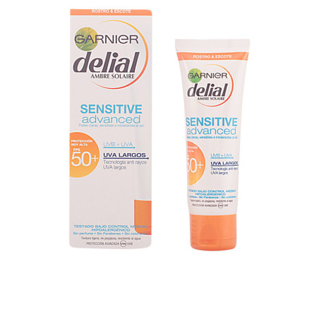 SENSITIVE ADVANCED crema facial SPF50+ 50 ml by GARNIER for Unisex