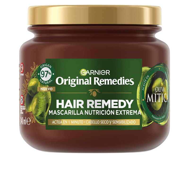 ORIGINAL REMEDIES mascarilla oliva mítica 300 ml by GARNIER for Unisex