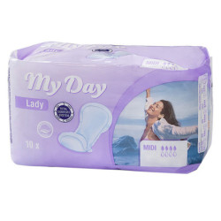 MY DAY compresas incontinencia midi 10 u by MY DAY for Woman