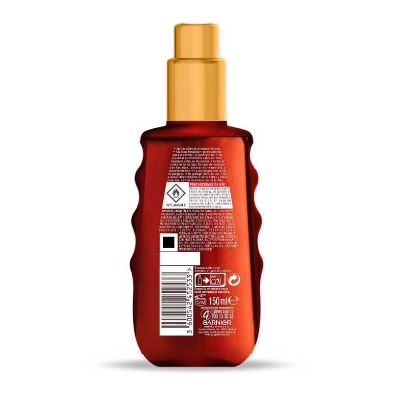 ACEITE PROTECTOR dorado sublime SPF30 vaporizador 150 ml by GARNIER for Unisex ACEITE PROTECTOR dorado sublime SPF30 vaporizador 150 ml by GARNIER for Unisex