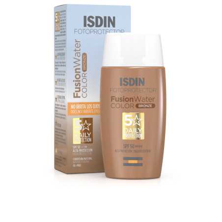 FOTOPROTECTOR fusion water color SPF50 bronce by ISDIN for Unisex