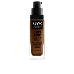CAN T STOP WON T STOP full coverage foundation walnut by NYX PROFESSIONAL MAKE UP for Unisex