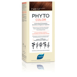PHYTOCOLOR 743 rubio dorado cobrizo 4 u by PHYTO for Woman