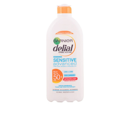 SENSITIVE ADVANCED leche SPF50+ 400 ml by GARNIER for Unisex