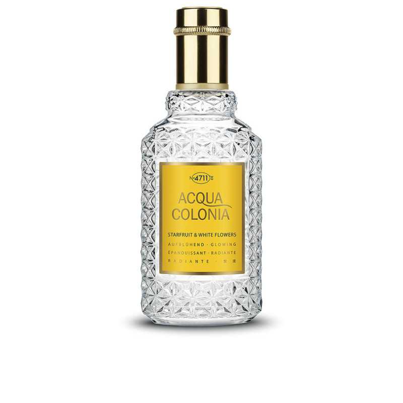 ACQUA COLONIA STARFRUIT & WHITEFLOWERS eau de cologne vaporizador 50 ml by 4711 for Unisex ACQUA COLONIA STARFRUIT & WHITEFLOWERS eau de cologne vaporizador 50 ml by 4711 for Unisex