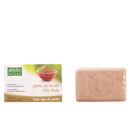 PHYTO NATURE pastilla jabón arcilla 120 gr by LUXANA for Unisex