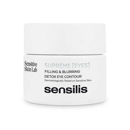 SUPREME contorno de ojos detox rellenador 15 ml by SENSILIS for Woman