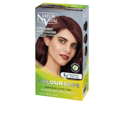 COLOURSAFE tinte permanente 55 caoba by NATUR VITAL for Unisex