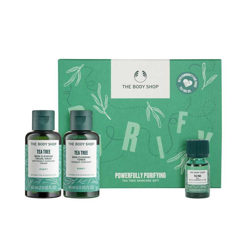 TEA TREE LOTE 3 pz by THE BODY SHOP for Woman TEA TREE LOTE 3 pz by THE BODY SHOP for Woman