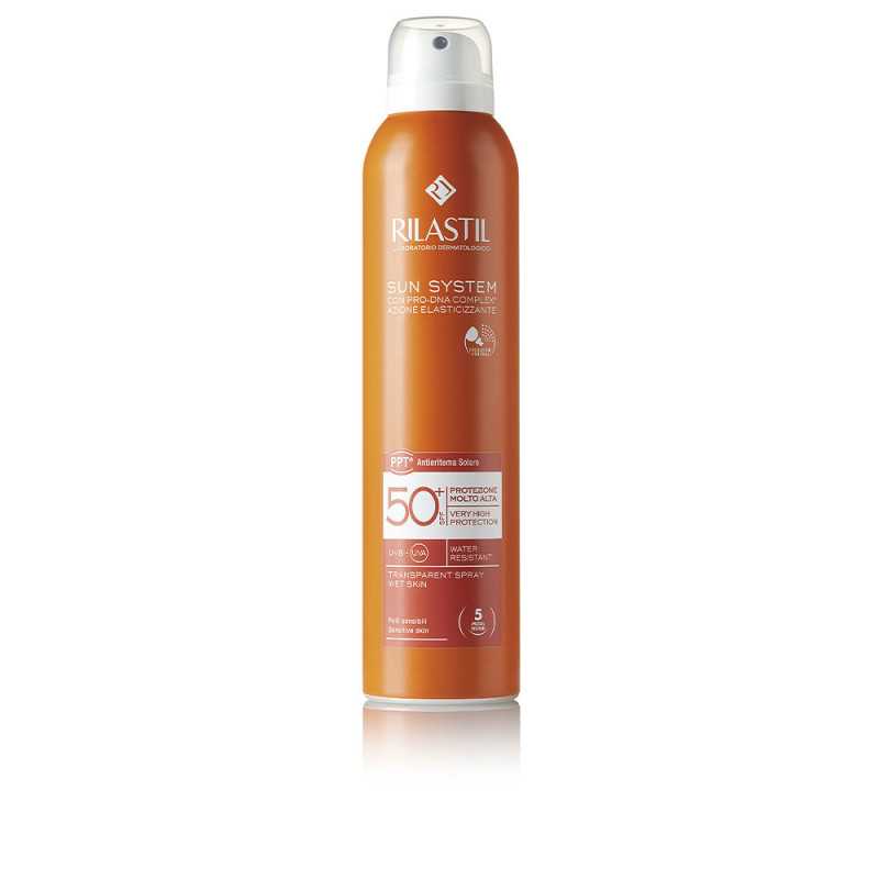 SUN SYSTEM SPF50+ spray transparente 200 ml by RILASTIL for Unisex SUN SYSTEM SPF50+ spray transparente 200 ml by RILASTIL for Unisex