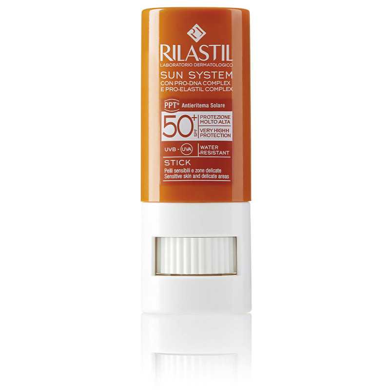 SUN SYSTEM SPF50+ stick transparente 8,5 gr by RILASTIL for Unisex SUN SYSTEM SPF50+ stick transparente 8,5 gr by RILASTIL for Unisex