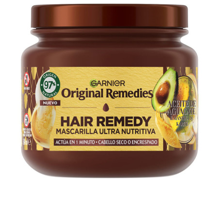 ORIGINAL REMEDIES mascarilla aguacate y karite 300 ml by GARNIER for Unisex