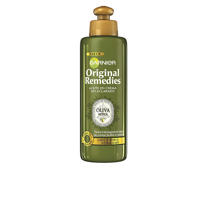 ORIGINAL REMEDIES crema sin aclarado oliva mítica 200 ml by GARNIER for Unisex