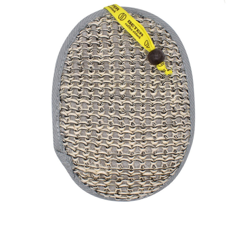 ESPONJA de baño sisal y algodón con brida 1 pz by BETER for Unisex