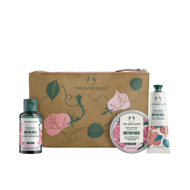 BRITISH ROSE ESTUCHE 4 pz by THE BODY SHOP for Woman BRITISH ROSE ESTUCHE 4 pz by THE BODY SHOP for Woman