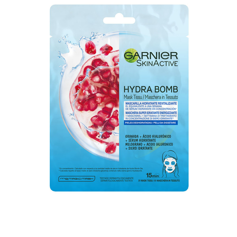 SKINACTIVE HYDRABOMB mask facial revitalizante 1 u by GARNIER for Woman