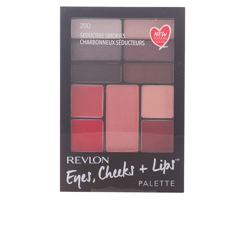 PALETTE eyes cheeks lips 200 seductive smokies 1 u by REVLON MASS MARKET for Unisex