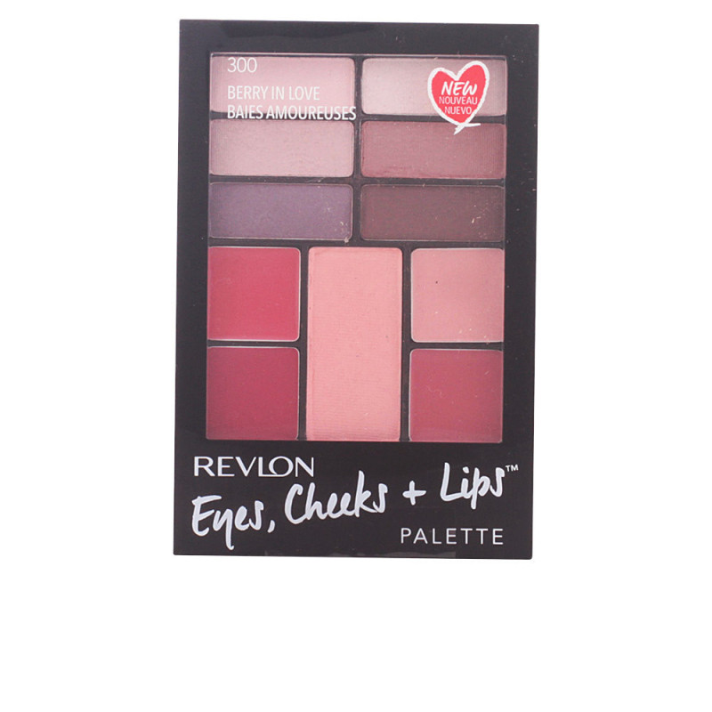 PALETTE eyes cheeks lips 300 berry in love 1 u by REVLON MASS MARKET for Unisex