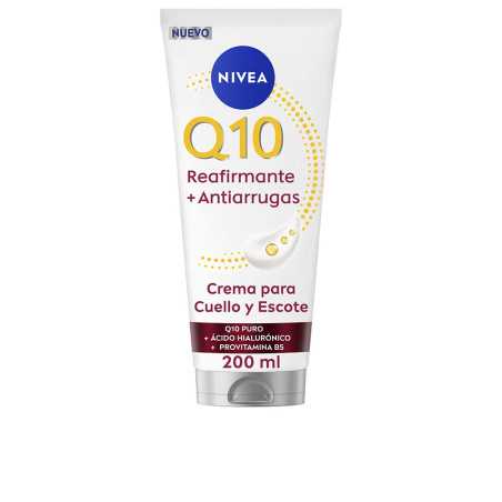 Q10+ REAFIRMANTE crema antiarrugas cuello y escote 200 ml by NIVEA for Unisex