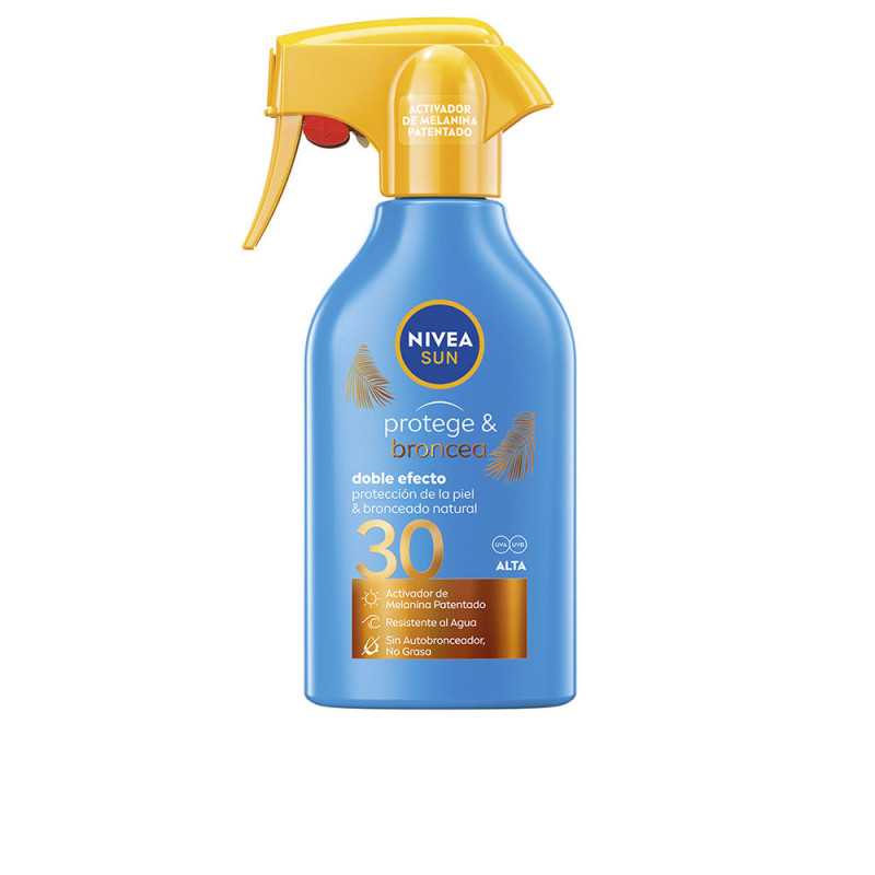 SUN PROTEGE&BRONCEA pistola SPF30 270 ml by NIVEA for Unisex SUN PROTEGE&BRONCEA pistola SPF30 270 ml by NIVEA for Unisex