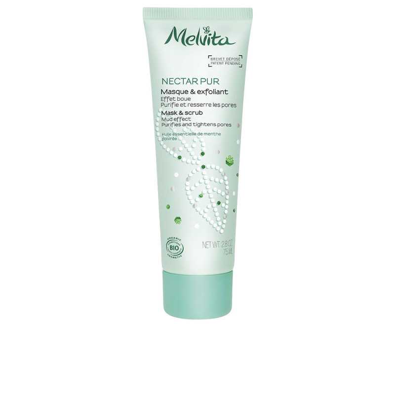NECTAR PUR mascarilla y exfoliante purificante 75 ml by MELVITA for Woman
