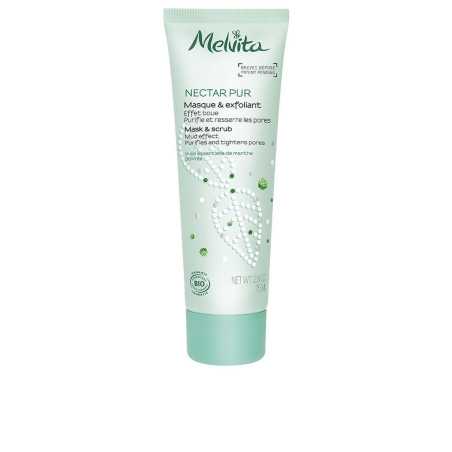 NECTAR PUR mascarilla y exfoliante purificante 75 ml by MELVITA for Woman