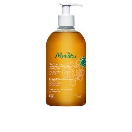 CHAMPÚ de uso frecuente para todo tipo de cabellos 500 ml by MELVITA for Unisex