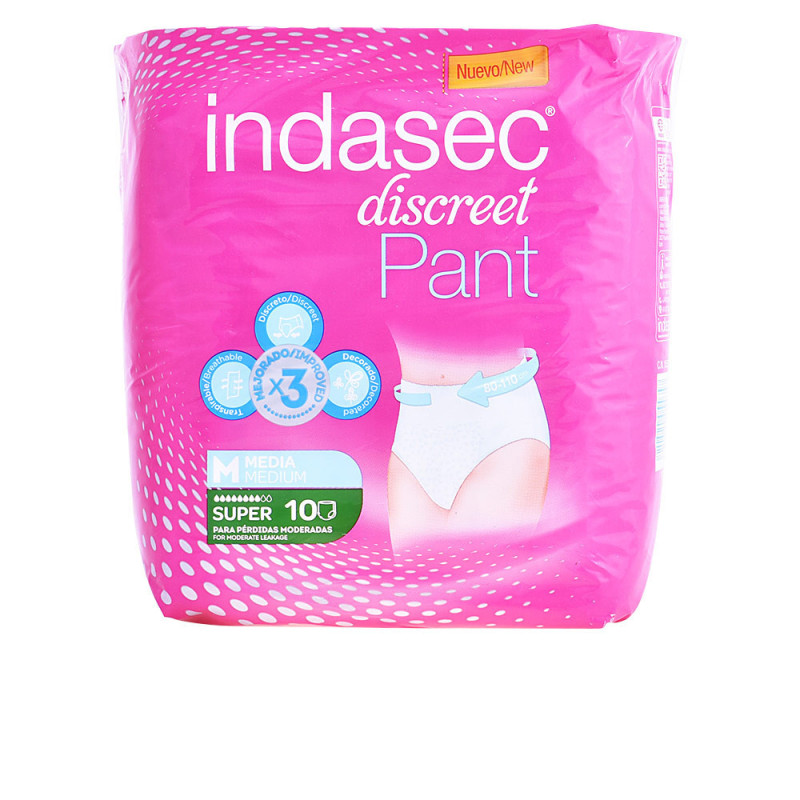 PANT SUPER talla mediana 10 u by INDASEC for Woman