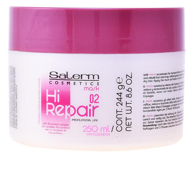 HI REPAIR mask 02 250 ml by SALERM for Unisex