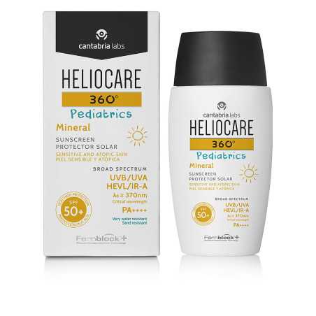 HELIOCARE 360° PEDIATRICS protector solar mineral SPF50+ 50 ml by HELIOCARE for Unisex