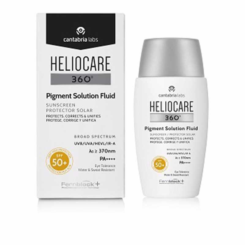HELIOCARE 360° protector solar solución pigmentaria fluida SPF50+ 50 ml by HELIOCARE for Unisex HELIOCARE 360° protector solar solución pigmentaria fluida SPF50+ 50 ml by HELIOCARE for Unisex